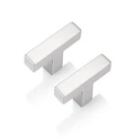 Probrico 30 Pack Square Kitchen Cabinet Knobs 2IN Stainless Steel Brushed Nickel. Fixed Price $83.89.