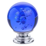 Ieik 10 Pcs Crystal Cabinet Knobs Round Glass Bubbles Dresser Royal Blue. Fixed Price $18.98.