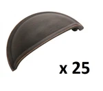 *25* Amerock 3 In. (76 Mm) Traditional Oil-rubbed Bronze Cabinet Cup Pull. Fixed Price $37.99.