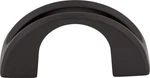 Top Knobs TK617BLK Tango Finger Pull 2" (c-c) Flat Black. Fixed Price $9.50.