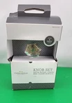 Nib Threshold Acrylic Crystal Look Hexagon Knob Drawer Pull 4PC Satin Nickel Fin. Fixed Price $15.88.