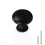 Probrico 30 Pack Black Cabinet Hardware,furniture Round KNOBS,1-3/16 Inch(. Fixed Price $61.35.