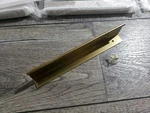 Peaha 26 Pack Cabinet Handles 6-1/4" Hole Champagne Bronze Edge Finger Pulls. Fixed Price $39.99.