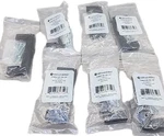 Lot Of 7 Brainerd Flat Black Carved Corner Cabinet & Drawer Pull 114. Fixed Price $23.35.