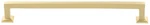 Grandeur GEN-PULL-8 Geneva 8" Center To Solid Brass Square. Fixed Price $36.75.