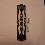 Vintage Amerock Carriage House Drawer Pulls 3" Centers 7" Length BP-194-AE. Fixed Price $9.50.