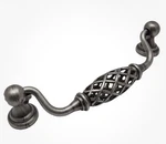 Cosmas Cabinet Hardware Weathered Nickel Birdcage Pulls #1749-128WN, Set Of. Fixed Price $9.99.