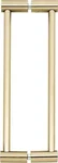 Alno G715-8-SB Contemporary Urban Industrial 8" Center To Satin Brass. Fixed Price $128.00.