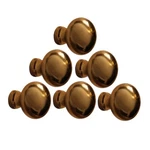 6 Cabinet Knob Black Solid Brass Colonial 1" Dia Renovator's Supply. Fixed Price $74.99.