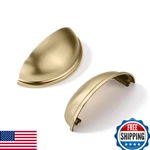 Khtumeware 5 Pack 3 Inch Gold Brushed Brass Cabinet Drawer Pulls Handles Knobs. Fixed Price $20.84.