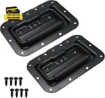 2 Pcs 6.34" Recessed Spring Loaded Handle With Rubber Grip, Surface Mount Chest. Fixed Price $23.46.