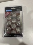 10-PACK Amerock Inspirations 1-1/4" TEN1586-G10 Satin Nickel Cabinet Knobs. Fixed Price $15.00.