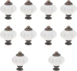 10PACK Cabinet Knobs Pumpkin Door Pulls For Dresser Drawer Cupboard Closet. Fixed Price $8.92.