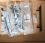 Brainerd P37257W Matte Black Cylindrical Bar Drawer Pulls 1/16 (lot Of 7). Fixed Price $17.00.