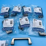 7X Amerock Cabinet Pull Gunmetal 3" (76 Mm) Center To Blackrock. Fixed Price $19.98.
