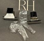2 Restoration Hardware Colliers Polish Nickel Drawer Pull Kitchen Bathroom 1.75". Fixed Price $22.00.