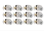 Antique Style Crystal Door Knobs Nickel - 12 Pack For Bedroom & Bathroom Passage. Fixed Price $249.99.