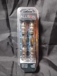 Allison Brass & White Finish Door / Drawer Pulls - Set Of 6 Inch 2CNTR9. Fixed Price $7.55.