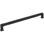 Jeffrey Alexander 602-12BLK 12" C-c Matte Black Rustic Tahoe Appliance Pull. Fixed Price $162.16.