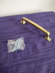 Amerock Westerly 5-1/16" Handle Pull Golden Champagne. Fixed Price $9.31.