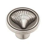 Liberty PBF658-BSP-C 35MM Cockle Shell Kitchen Cabinet Hardware Knob, Brushed Sa. Fixed Price $7.50.