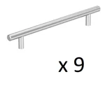 *lot Of 9* Amerock In. Modern Polished Chrome Cabinet Bar Pulls (BP117826). Fixed Price $31.99.
