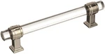 Amerock BP36655 Glacio 5-1/16" Center To Bar Cabinet Pull Nickel. Fixed Price $35.92.