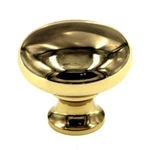 Keeler Solid Brass 1/4" Round Cabinet Knob Polished BK13-03. Fixed Price $8.68.