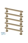 Franklin Brass P29617Z-B 5PACK Francisco Antimicrobial 4" Center Pull- Champagne. Fixed Price $13.59.