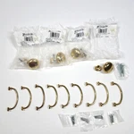 Amerock Polished Brass Knobs 1.5" BP772-3 Cabinet Mushroom Drawer Pulls Handles. Fixed Price $18.99.