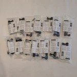 Lot Of 14 Total Amerock 3 Inch Center-to-center Matte Black Drawer Pulls New. Fixed Price $24.00.