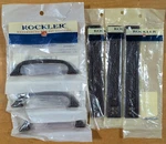 3 Rockler New Old Stock Dark Bronze A&c Hammered Finish Drawer Pulls, Backplates. Fixed Price $26.95.
