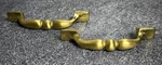 Vintage Keeler Brass Kbc Cabinet Door / Drawer Pulls Handles - Set Of 2. Fixed Price $20.00.