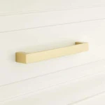 Signature Hardware Gebara 6-1/2 Inch C/c Cabinet Pull, Satin Brass. Fixed Price $9.49.