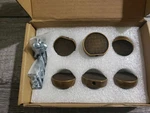 Goo-ki 6 Pack Cabinet Antique Brass Zinc Alloy Kitchen Drawer Knobs.... Fixed Price $15.99.