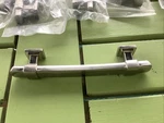 5 Liberty Wrapped Square 3-3/4 In. 96 Mm Satin Nickel Cabinet Drawer Bar Pull. Fixed Price $24.95.