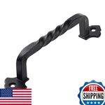Lizavo TP-128BLK 6" Rustic Matte Black Cabinet Pulls Twist Kitchen Handl. Fixed Price $72.26.