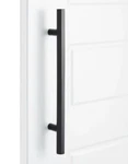 New Signature Hardware 12" Khoit Single Brass Door Pull - Black. Fixed Price $88.90.