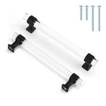 Mengico 10 Pack Acrylic Cabinet Pulls 5 Inch Hole Center Kichen Handles. Fixed Price $53.57.