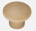18-PACK Hickory Hardware P184-UW 1-1/4" Unfinished Wood Mushroom Cabinet Knob. Fixed Price $13.77.