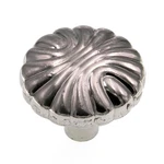 Amerock Natural Elegance Sterling Nickel 1-7/32" Round Cabinet Knob BP1337-G9. Fixed Price $8.03.