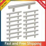 15 Pack Cabinet Pulls 3 - Brushed Nickel Stainless Steel Drawer Handles.. Fixed Price $15.65.