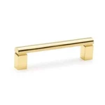 Alno A430-4-PB/NL Vogue 4" Center To Bold Cabinet Pull Unlacq Solid Brass. Fixed Price $29.00.
