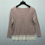 Soft Surroundings Women Long Sleeve Blouse Top Shirt Size Large M192 -11. Fixed Price $27.99.