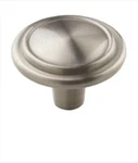 Liberty Top Ring Round 1-1/4 In. (32 Mm) Satin Nickel Cabinet Knob, Pack Of 5. Fixed Price $9.95.