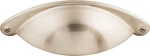 Top Knobs M400 Somerset Cup Pull 1/2" (c-c) Brushed Satin Nickel. Fixed Price $10.26.