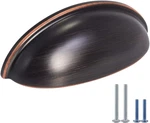 Homotek 6 Pack Drawer Cup Pulls Dresser For Cabinets Oil Rubbed Bronz. Fixed Price $26.99.