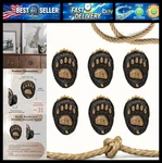 Bestgiftever Cabinet Knobs For Drawer 6-PC Set Rustic Black Bear Paw Style. Fixed Price $53.99.