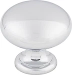 Top Knobs M280 Mushroom 1/4" Polished Chrome. Fixed Price $12.60.