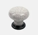Century Nordic 27417-APGY Grey Crackle 1-3/8" Mushroom Cabinet Knob. Fixed Price $7.17.